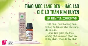 Tổng hợp phản hồi về thảo mộc lang ben Trần Kim Huyền