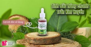 Bảo vệ sức khỏe đường hô hấp với tinh dầu húng chanh TKH